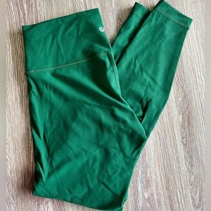 Lululemon Forrest Green Leggings